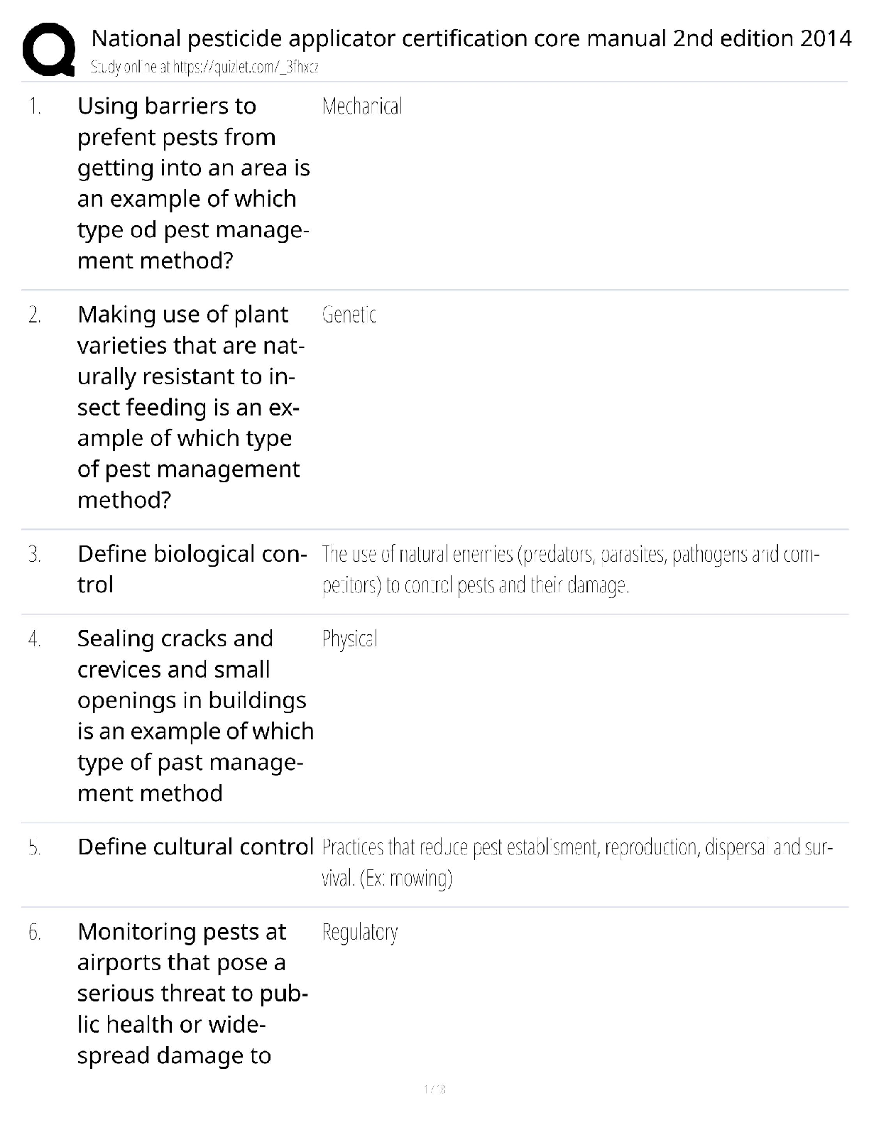 National Pesticide Applicator Certification Core Manual 2nd Edition Exam Prep by Carol Ramsay, Carrie Foss, and NASDA Research Foundation (2025/2026)