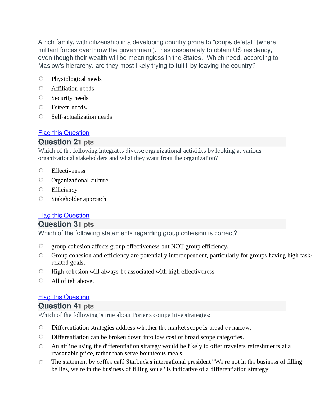 Management, 16th Edition by Stephen P. Robbins and Mary Coulter - Comprehensive Test Bank & Exam Prep 2025/2026 - Pass Your Exams on the First Attempt