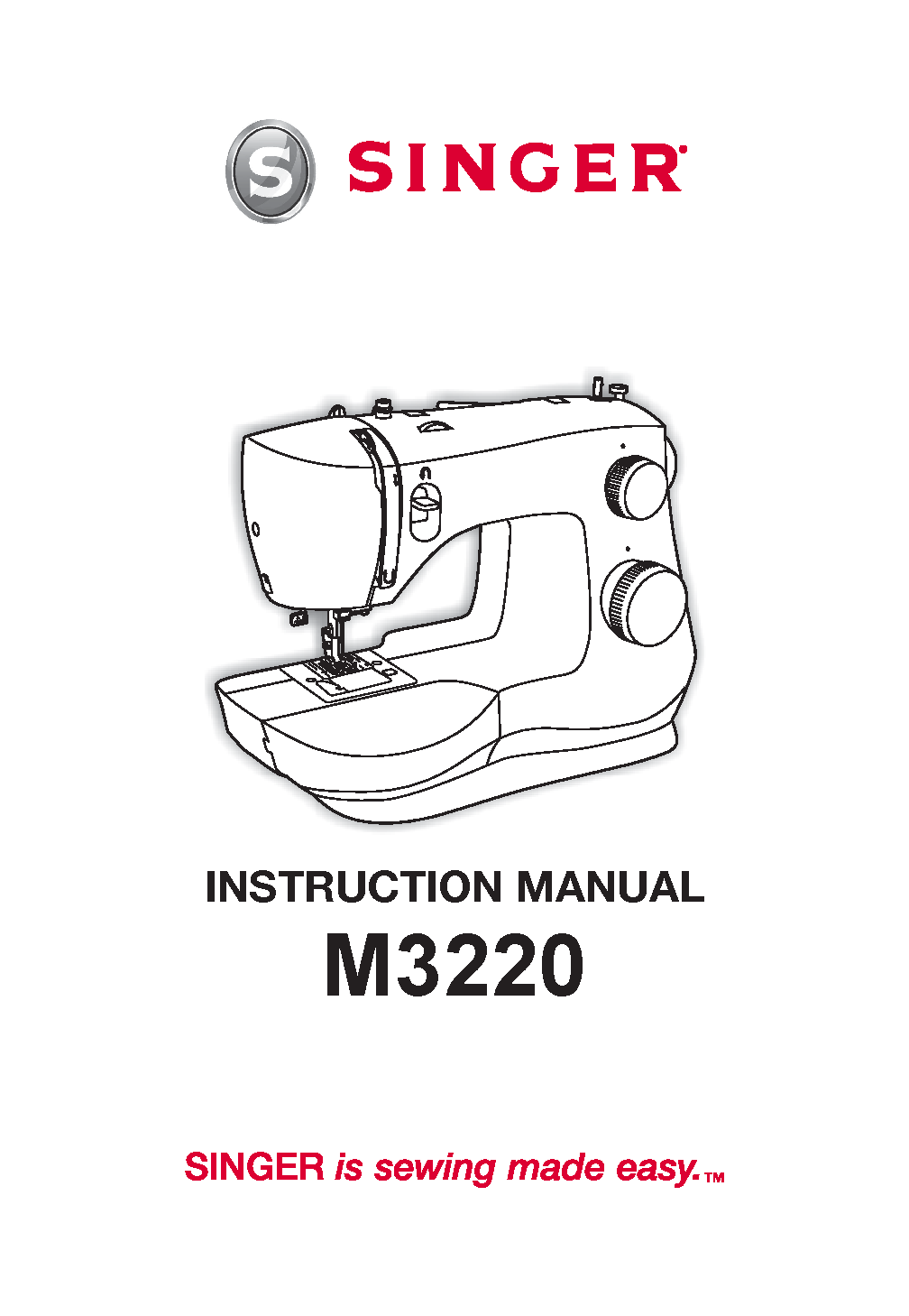 Unlock Your Creativity: The Official Singer M3220 Sewing Machine User Manual & Complete Guide