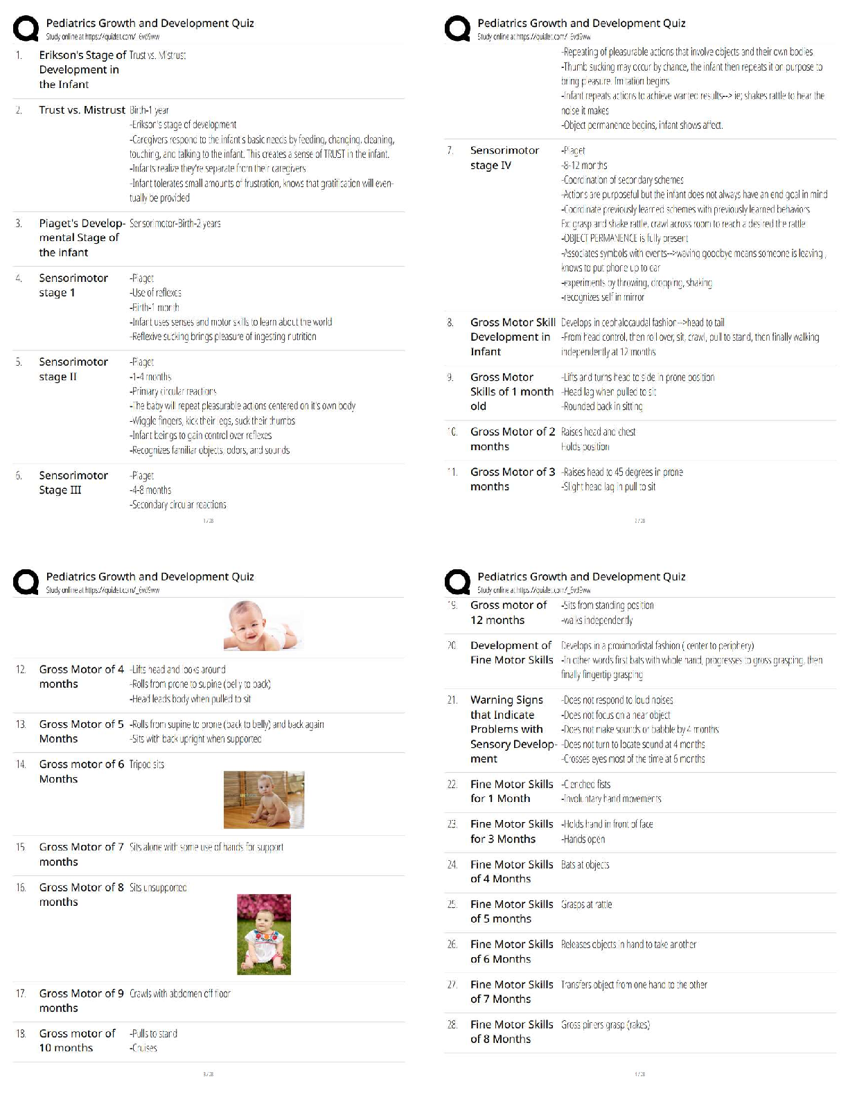 Pediatric Growth & Development Study Guide 2025/2026: Ace Your Exams with Key Milestones from Erikson & Piaget