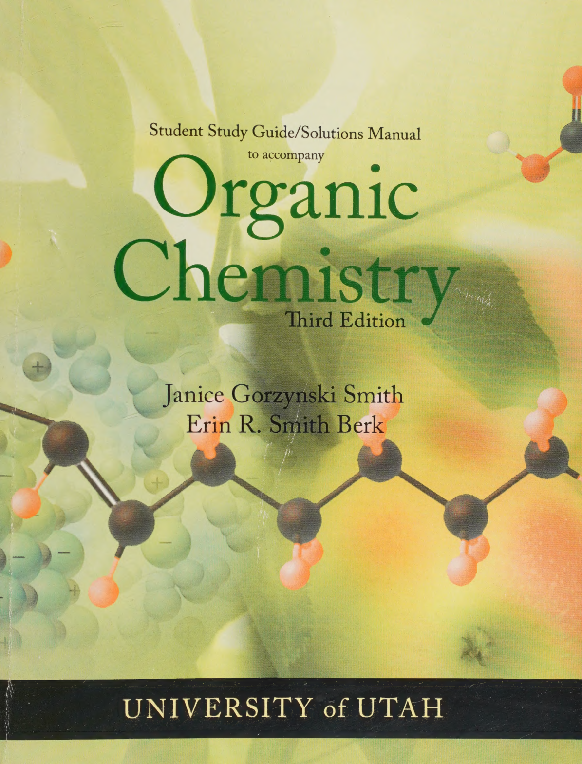 Organic Chemistry Third Edition SOLUTION MANUAL GUIDE