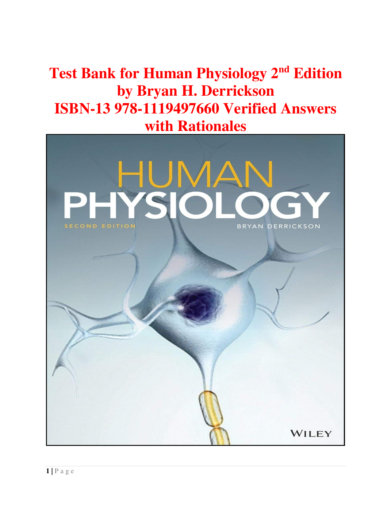 Human Physiology, 2nd Edition
